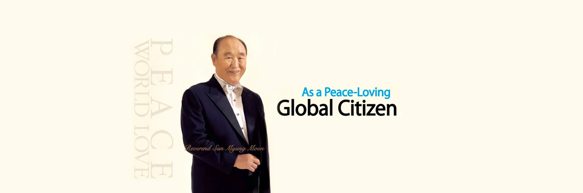 Sun Myung Moon Autobiography - As a Peace-Loving Global Citizen